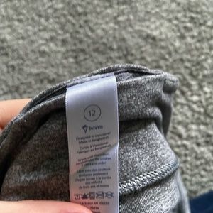 Light gray low waisted ivivva pants